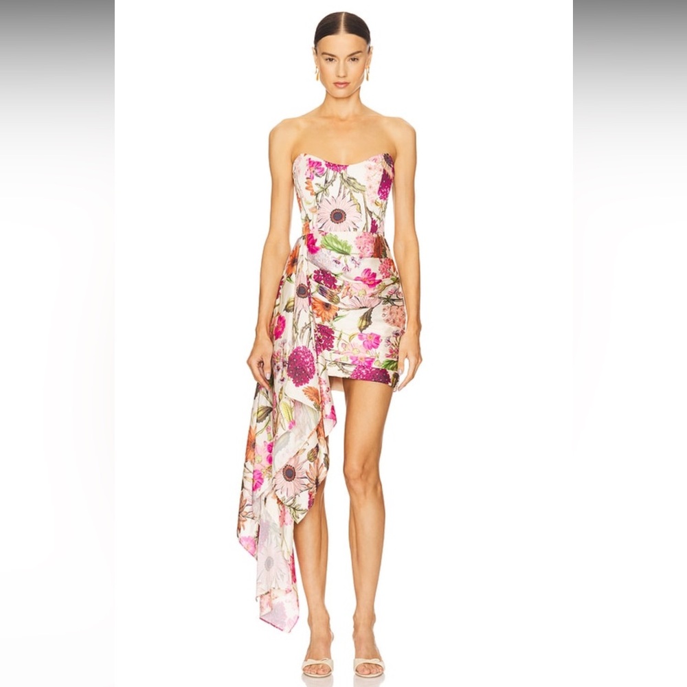 KATIE MAY CHASING DAWN GOWN IN PINK DAISY
SIZE XXS 
WORN ONCE